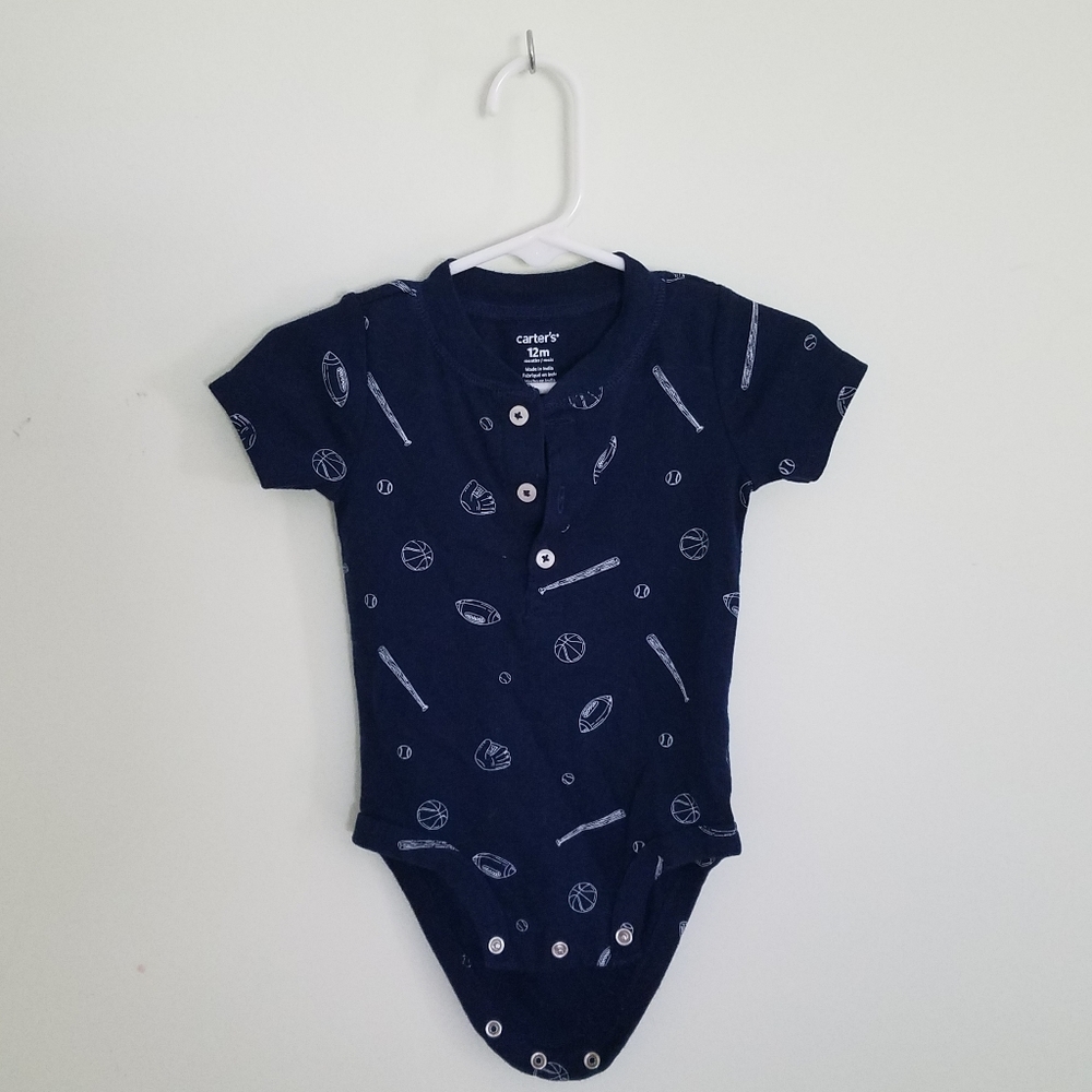 Toddler , Boy's , Navy Blue , Onsie